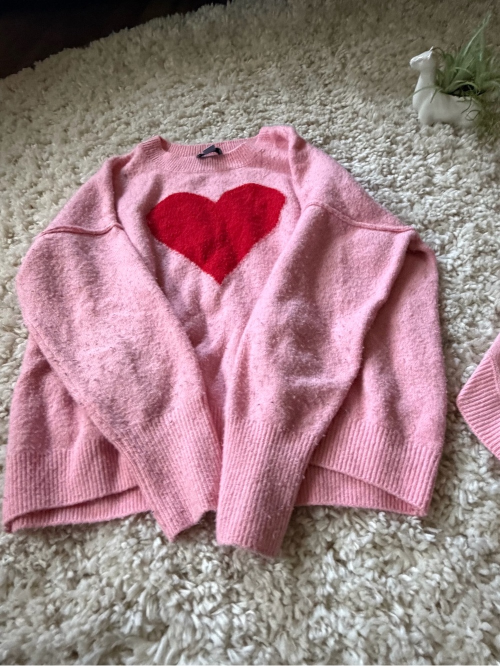 Soft knit sweater dog pet doggy mom matching outfits mom by CeCe Solid pink - Picture 4 of 7